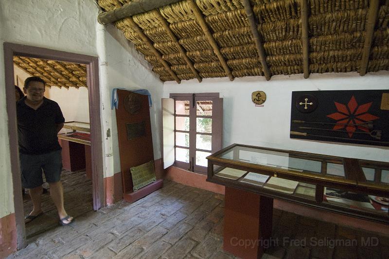20071202_111833  D2X 4200x2800.jpg - Original homestead of Juan Manuel de Rosas (ruled Argentinua 1829-52) in San Miguel de Monte. Darwin slept in this room when he visited.